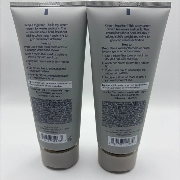 Kristin Ess Ultra-Light Curl Defining Cream New 6.7 FL OZ X2 - Picture 3 of 4